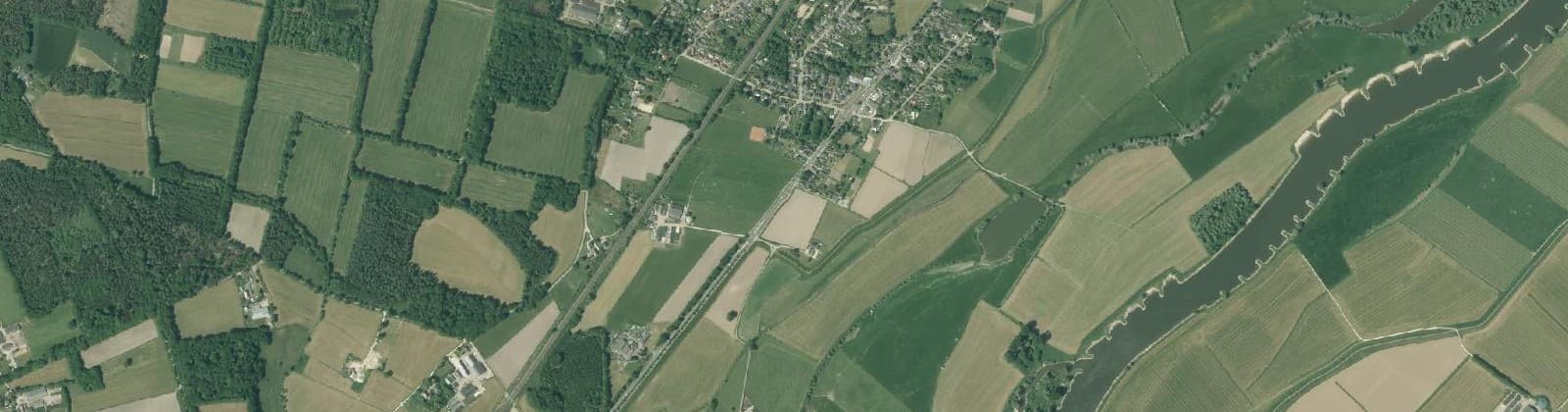 Luchtfoto van Leuvenheim Buitengebied