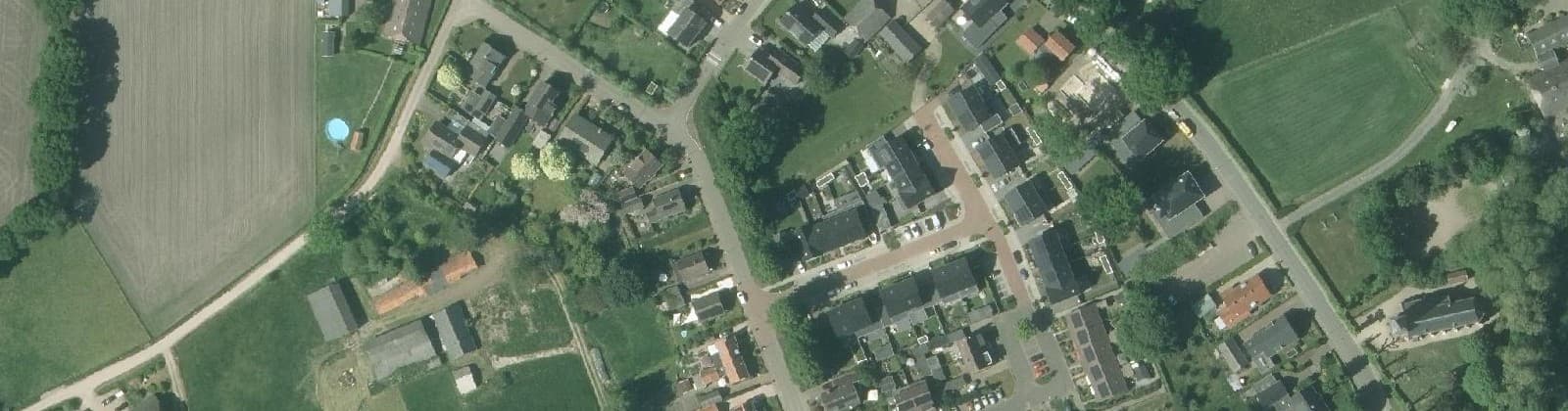 Luchtfoto van Hall Kern