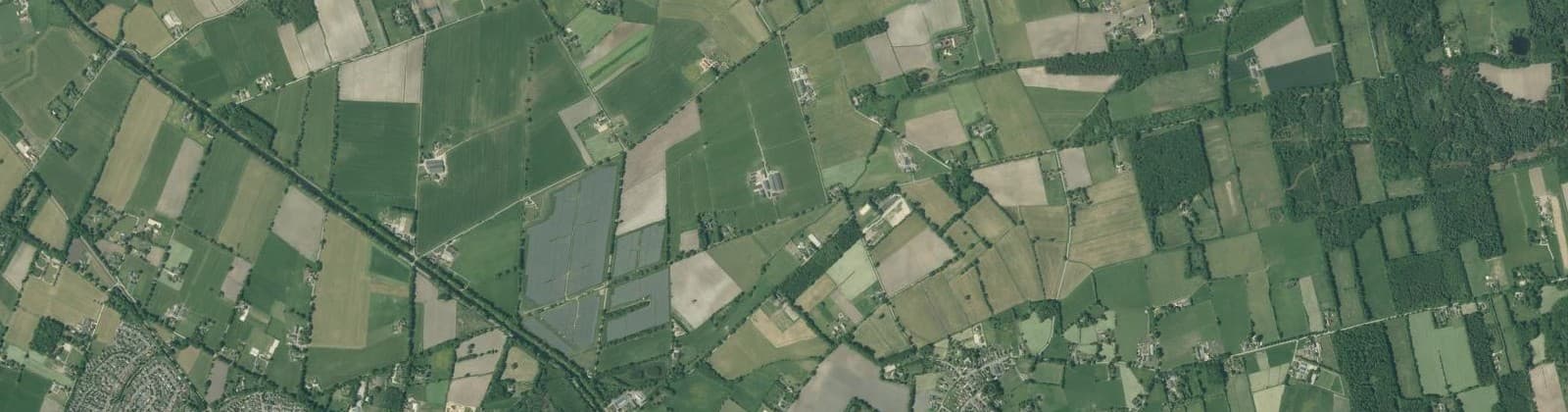 Luchtfoto van Hall Buitengebied