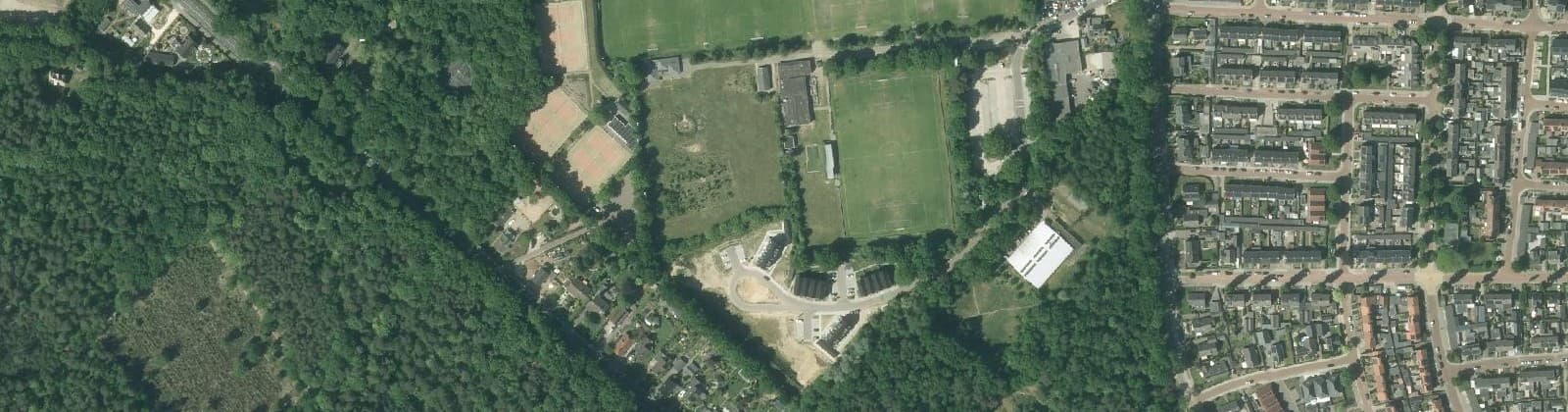 Luchtfoto van Veldkant