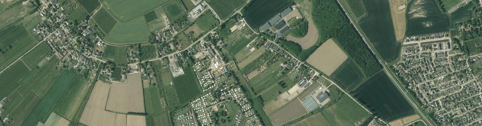 Luchtfoto van Erichem