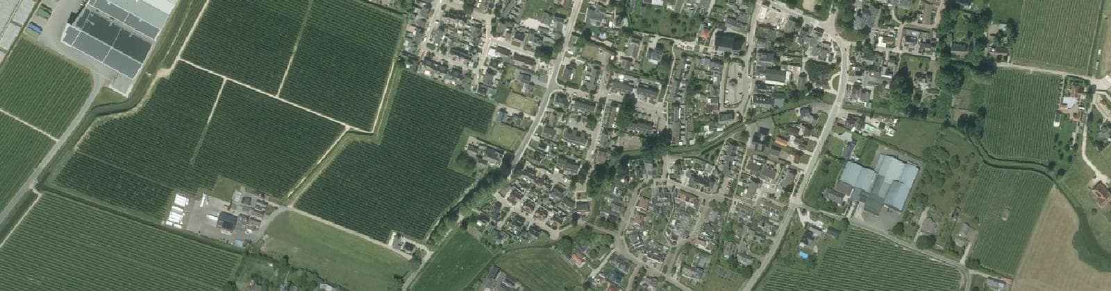 Luchtfoto van Ingen