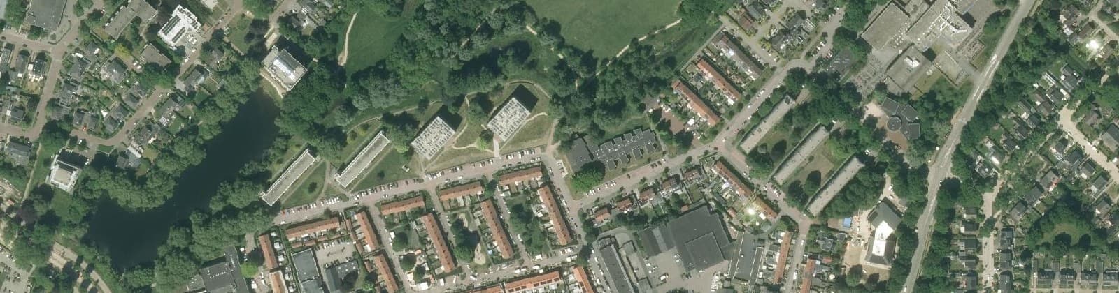 Luchtfoto van Muziekbuurt