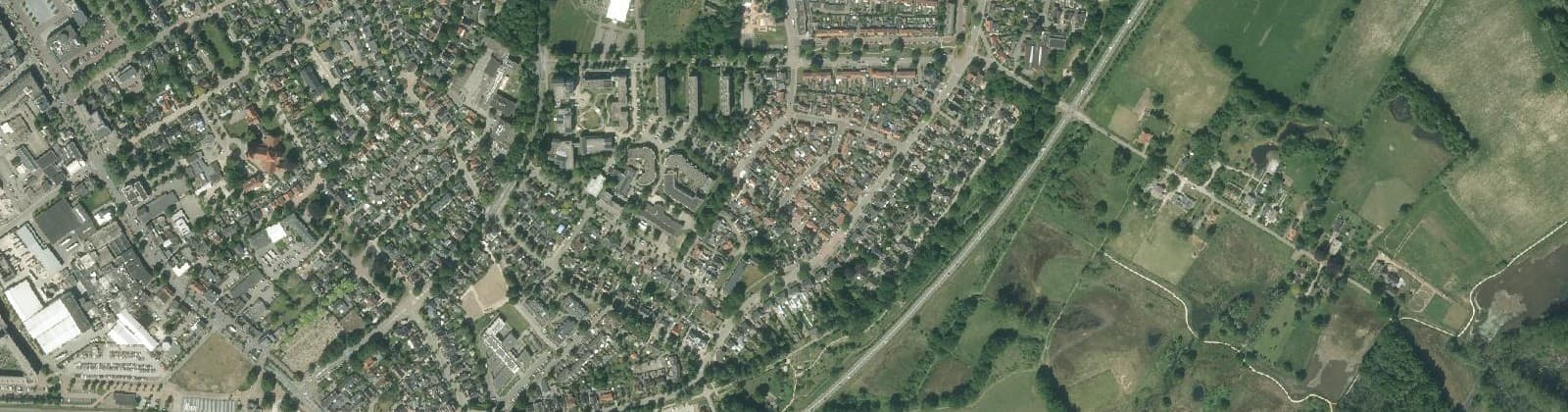Luchtfoto van Schöneveld - zuid