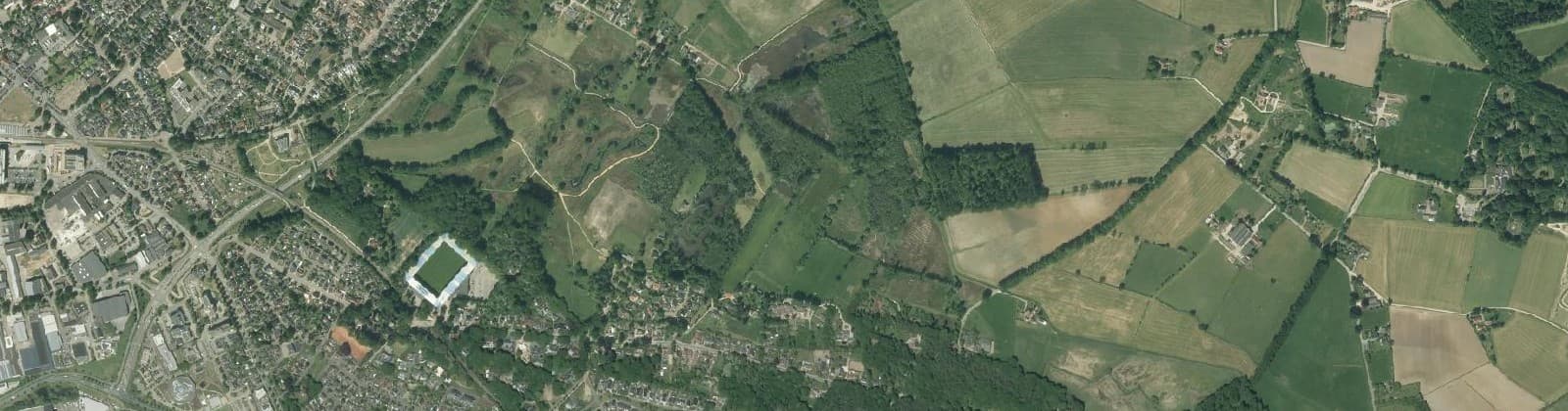 Luchtfoto van Buitengebied - Groenendaal