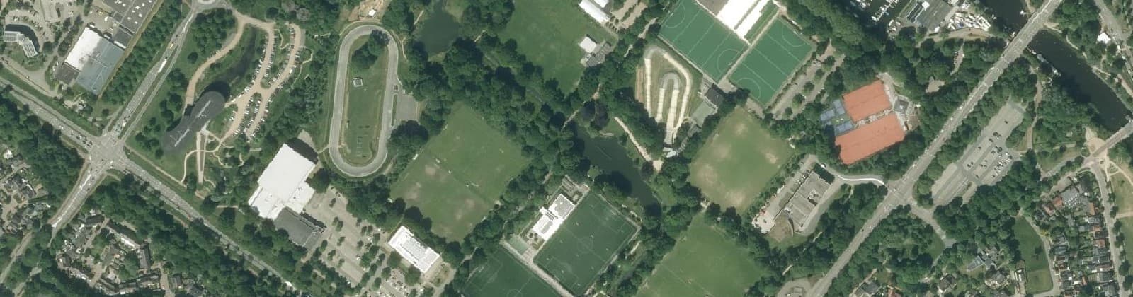 Luchtfoto van Sportpark Zuid