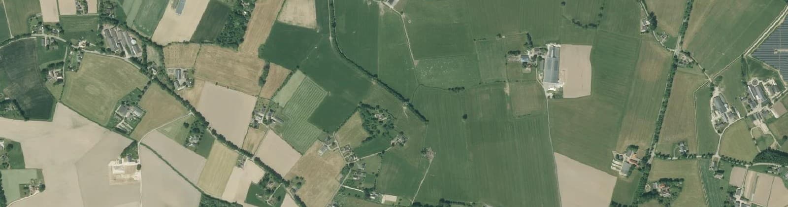 Luchtfoto van Wehl - noord