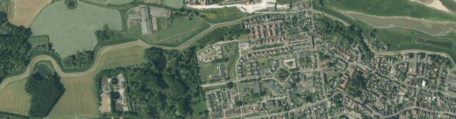 Luchtfoto van Boldershof