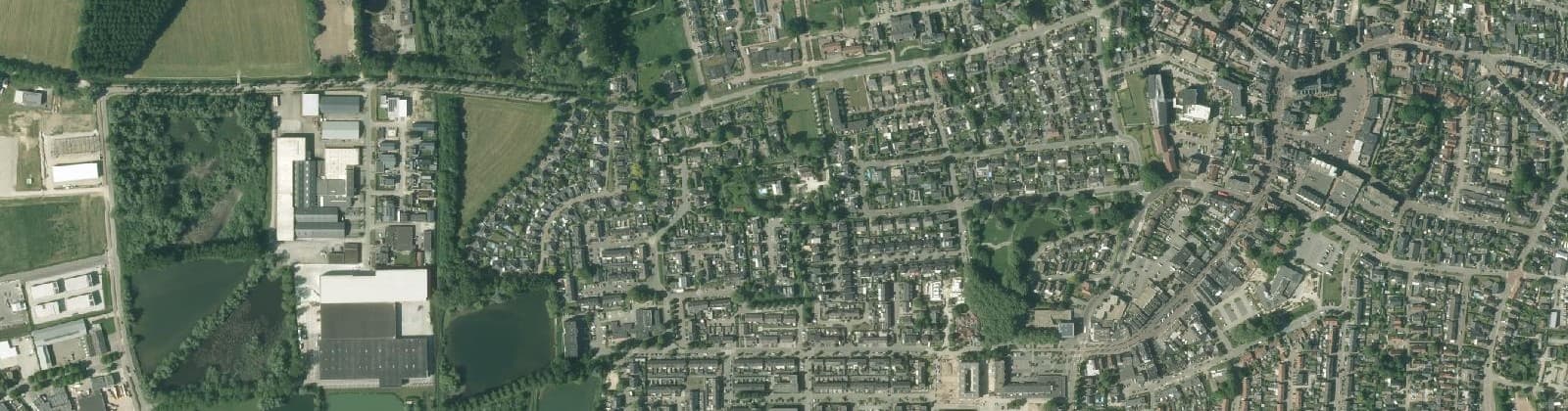 Luchtfoto van Delenoord