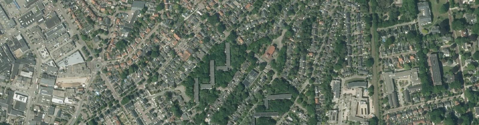 Luchtfoto van Beatrixpark