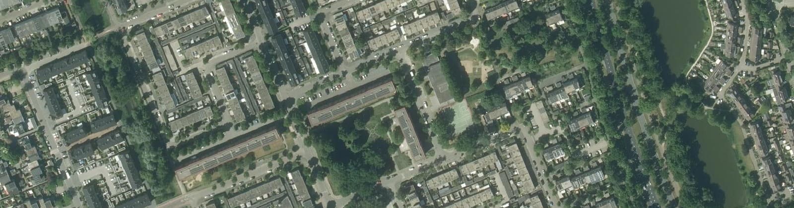 Luchtfoto van De Burgen