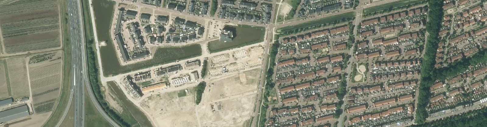 Luchtfoto van De Venen en Zanden