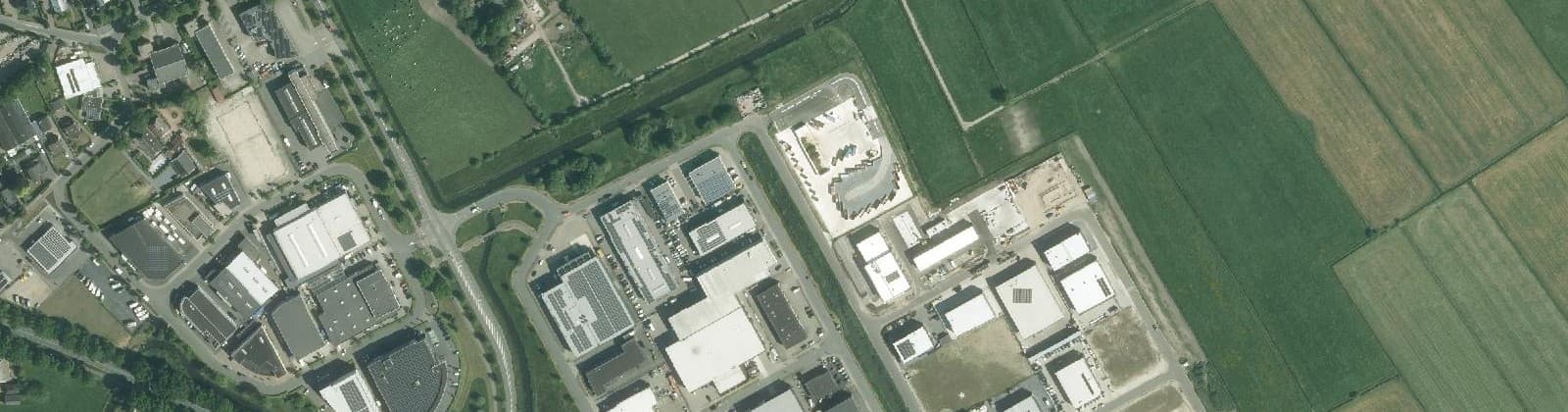 Luchtfoto van Broeklanden