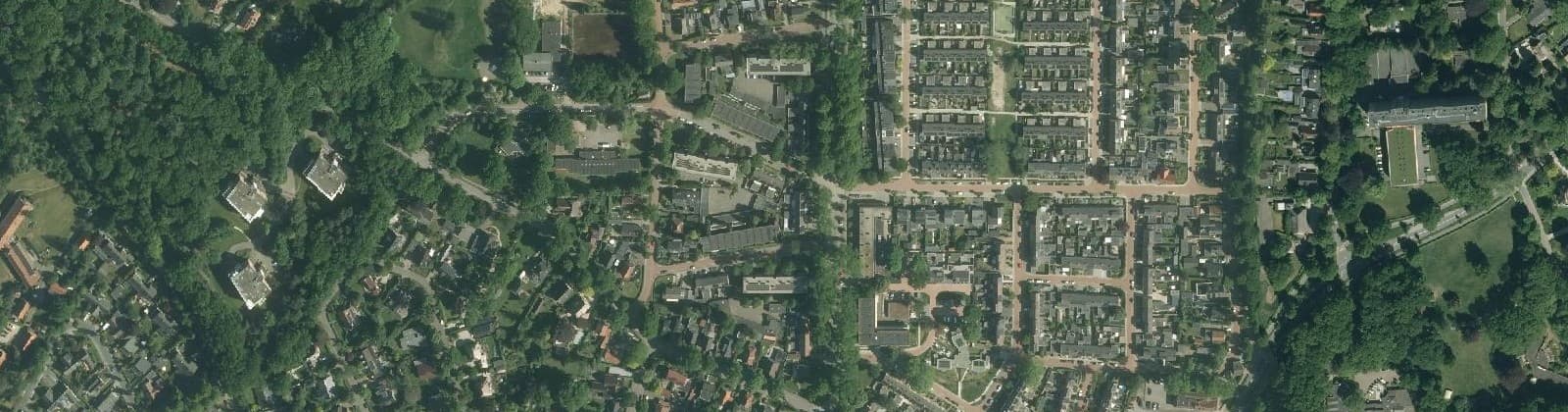 Luchtfoto van Hoge Weerd