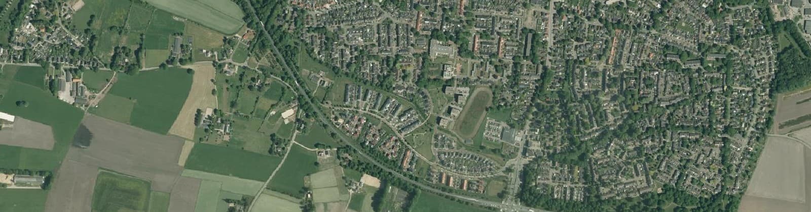 Luchtfoto van Klaarbeek