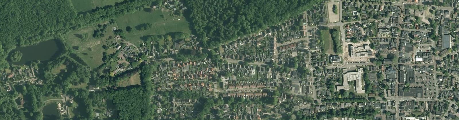 Luchtfoto van Krugerstraat Noord