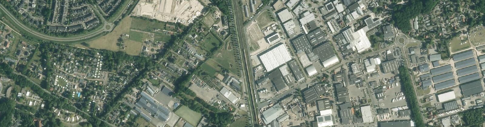 Luchtfoto van Veldzicht