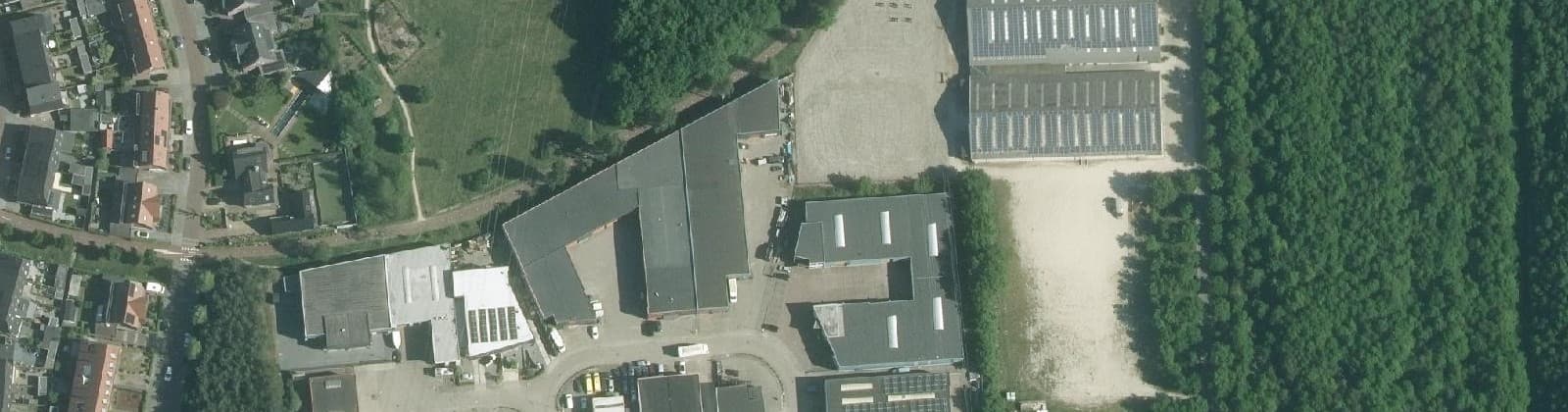 Luchtfoto van Overveld