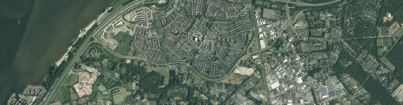 Luchtfoto van Groene Zoom