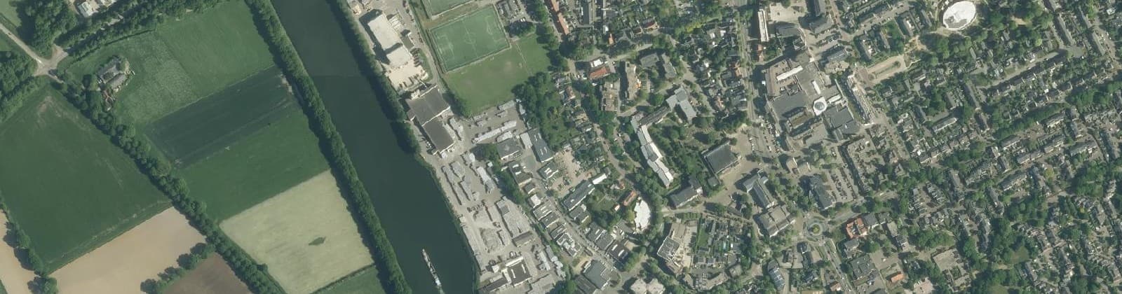 Luchtfoto van Malden-West