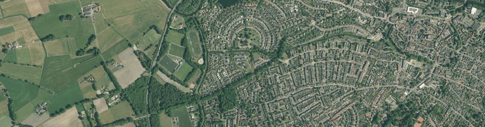 Luchtfoto van Molengronden