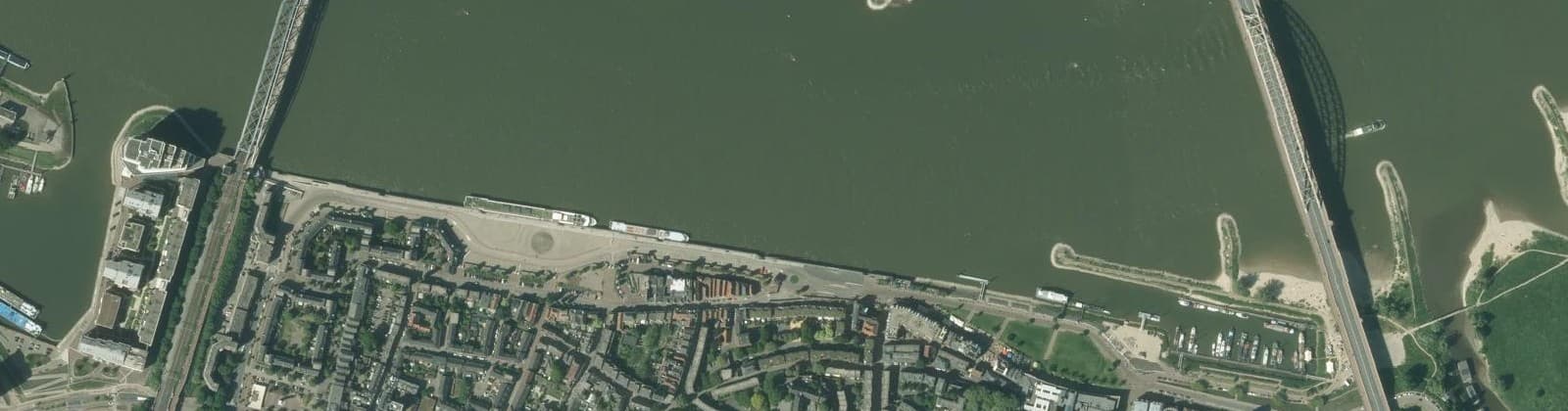 Luchtfoto van Benedenstad