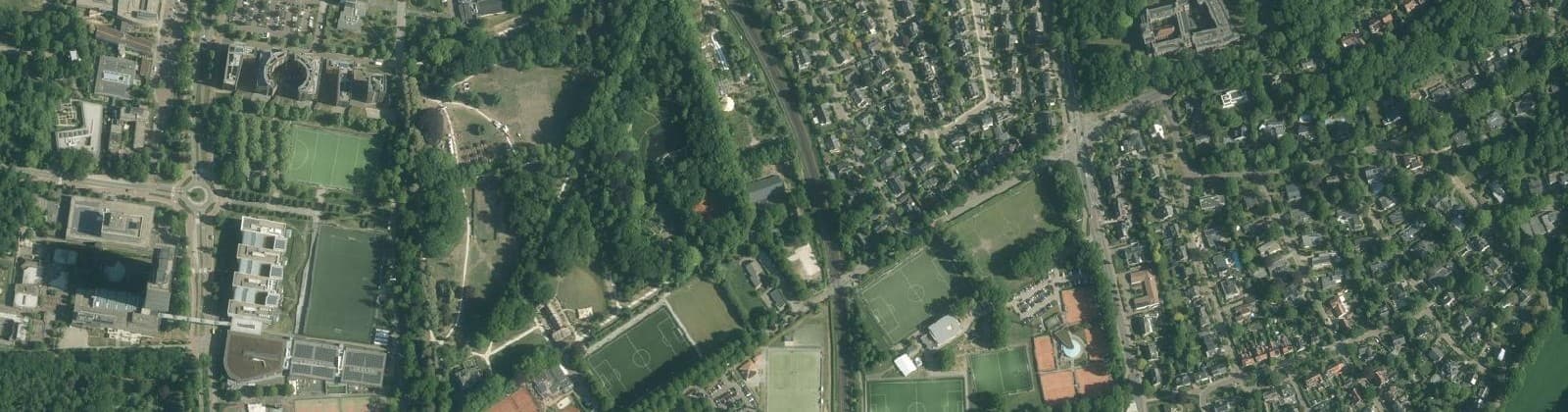Luchtfoto van Groenewoud