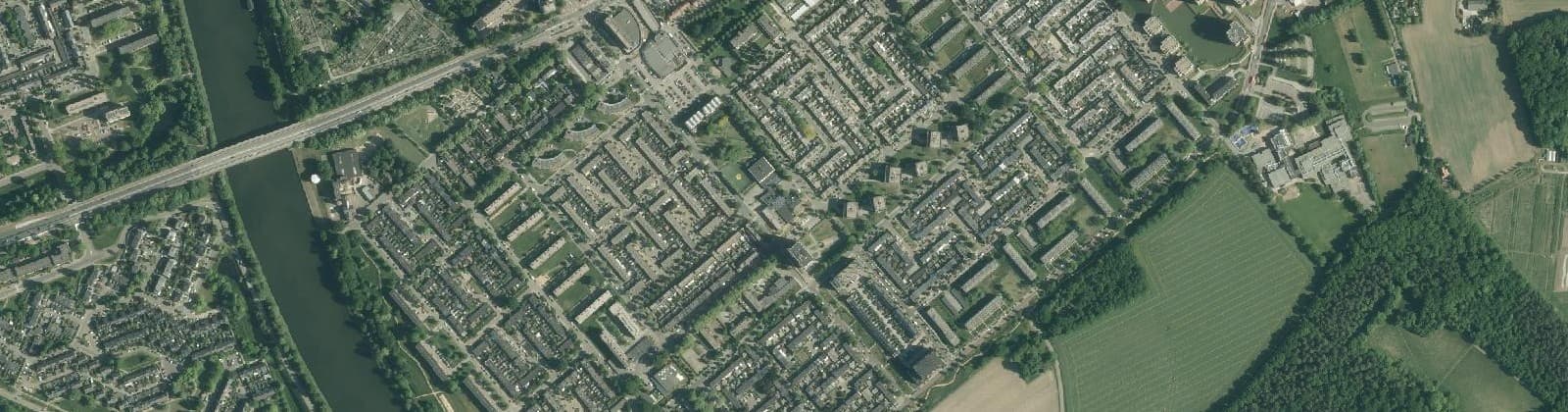 Luchtfoto van Hatert