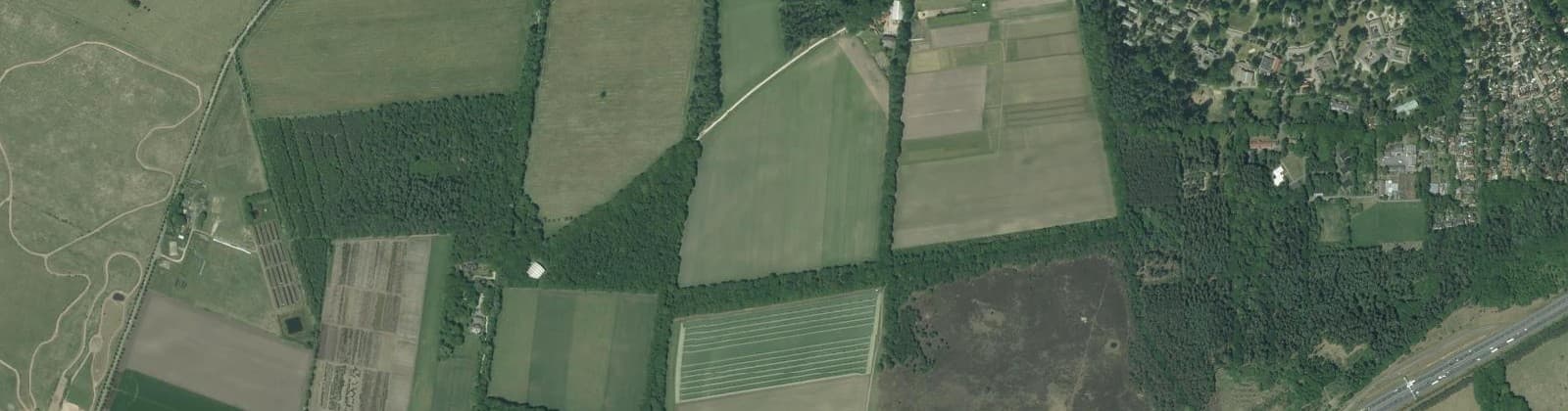 Luchtfoto van Boschhoeve