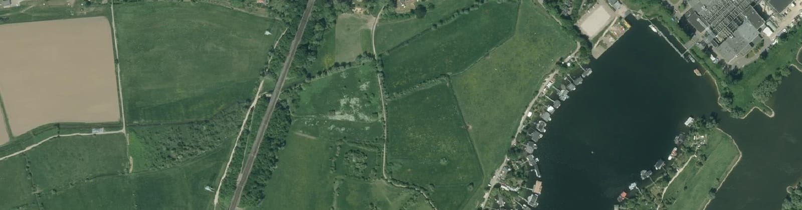Luchtfoto van Klingelbeek