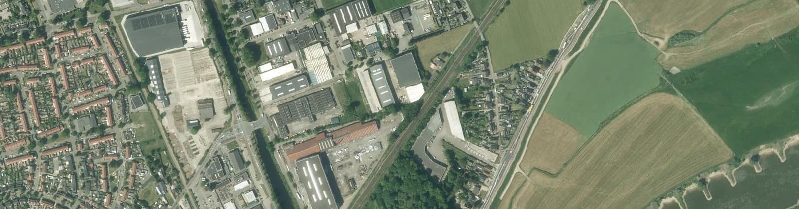 Luchtfoto van Spankeren