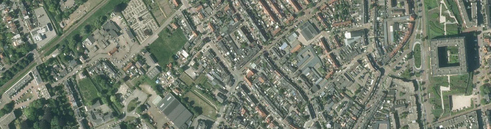 Luchtfoto van Santwijck