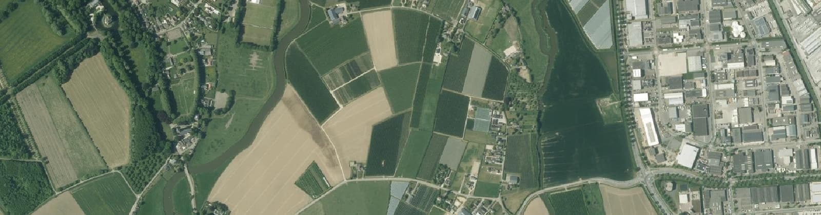 Luchtfoto van Veluwe