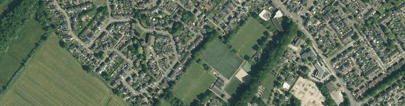 Luchtfoto van Twello Molenveld en Duistervoorde