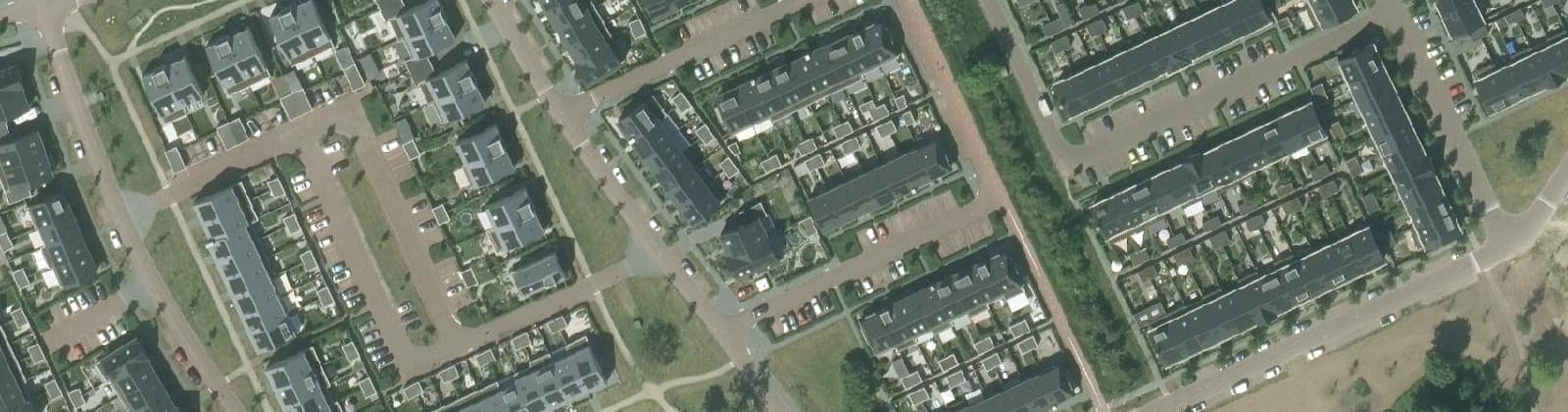 Luchtfoto van Kortenoord-West