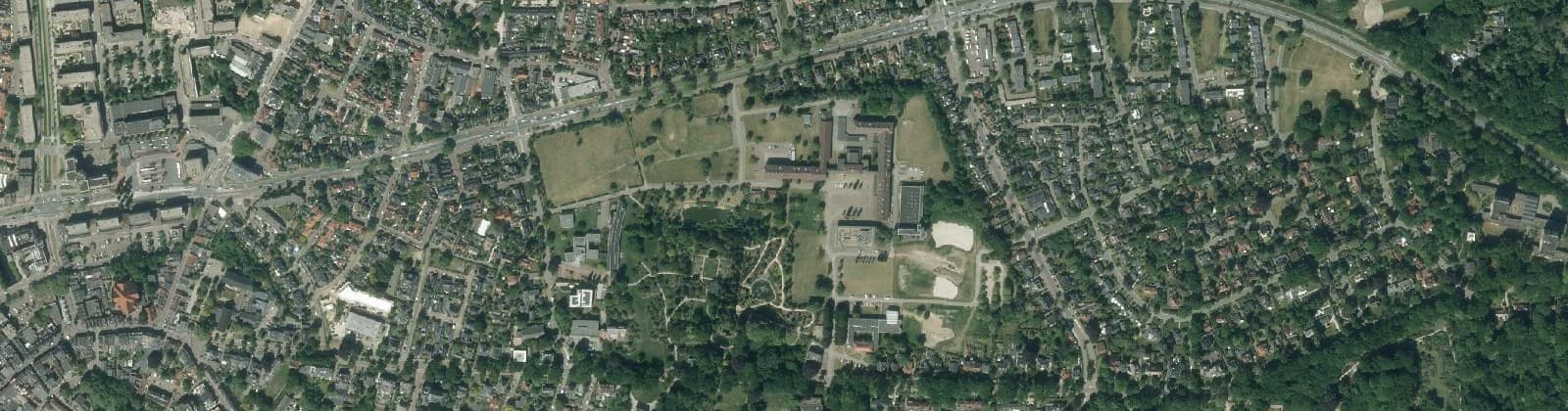 Luchtfoto van De Dreijen