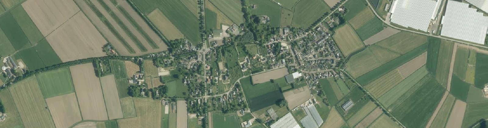 Luchtfoto van Kerkwijk