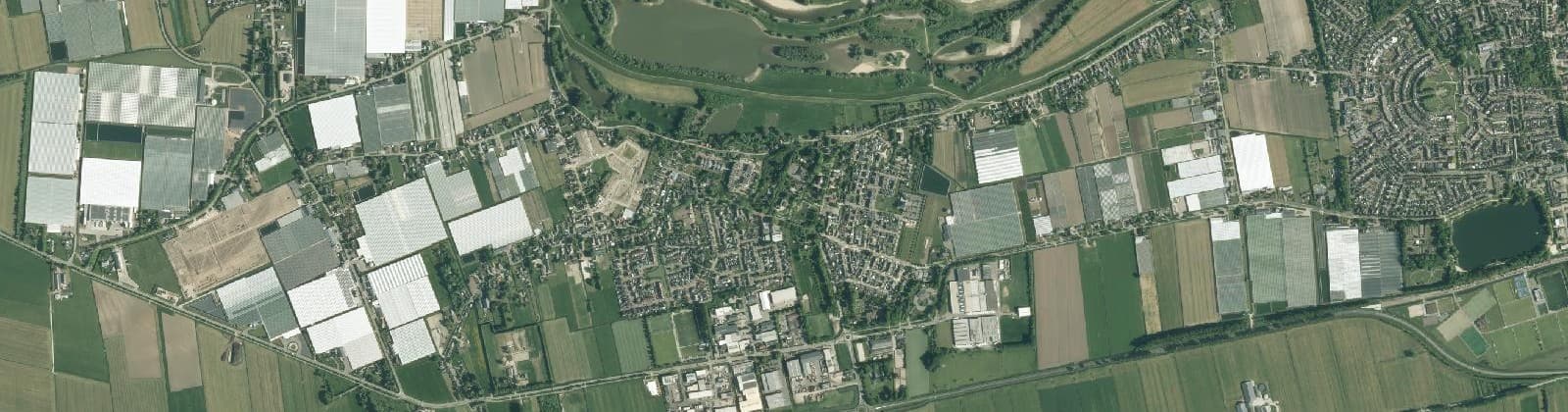 Luchtfoto van Gameren