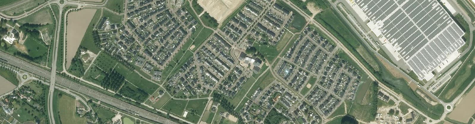 Luchtfoto van Groot Holthuizen