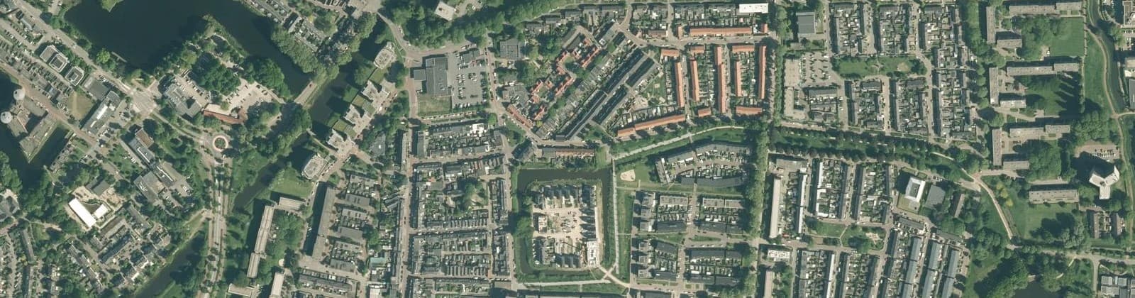 Luchtfoto van Pagemate en omgeving