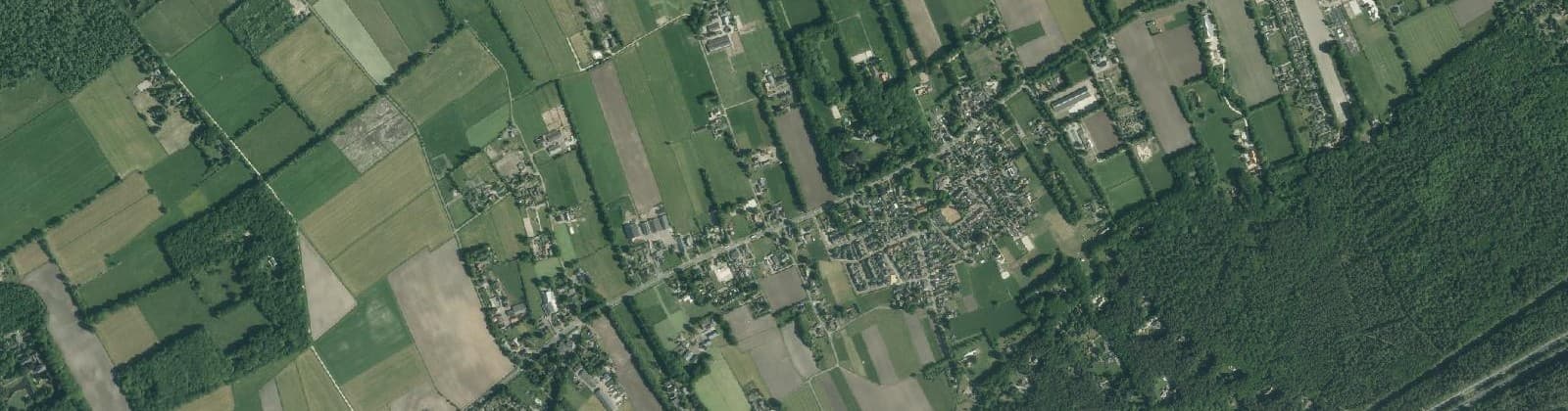Luchtfoto van Hulshorst