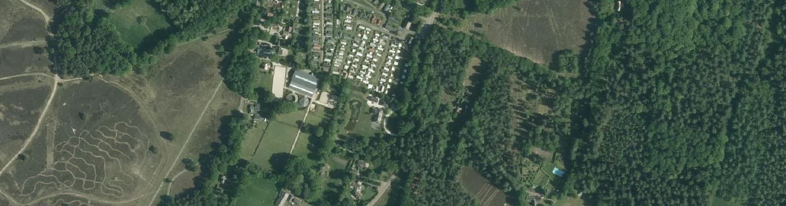 Luchtfoto van Vierhouten