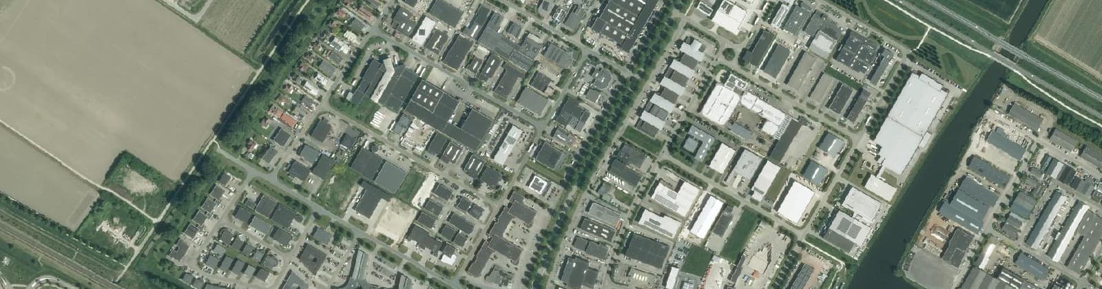 Luchtfoto van Business Zone Delta