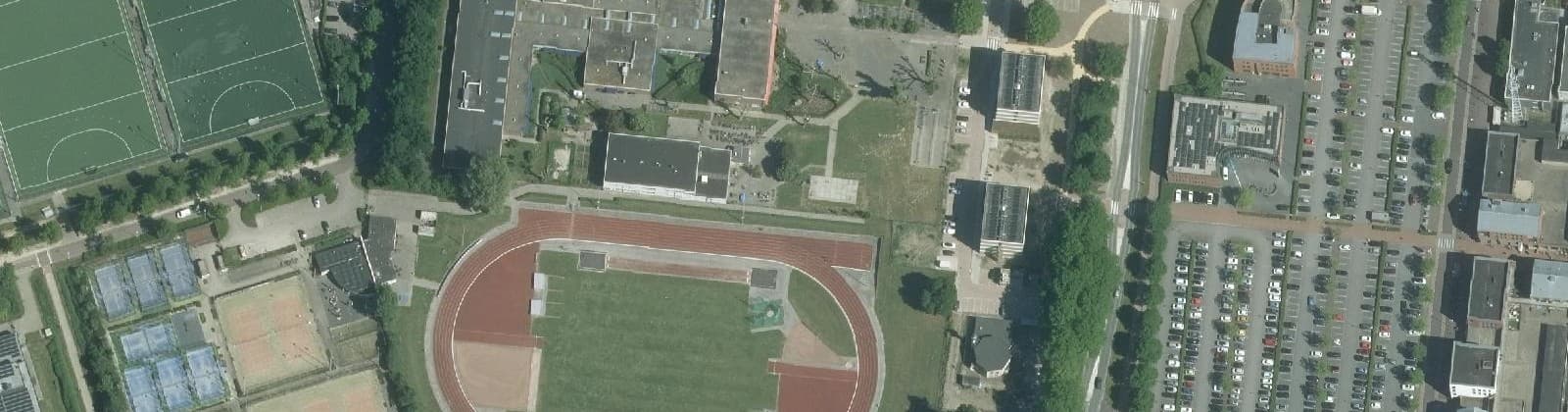 Luchtfoto van Centrum Dronten