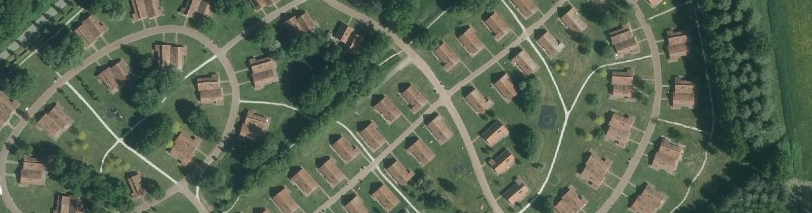 Luchtfoto van AZC