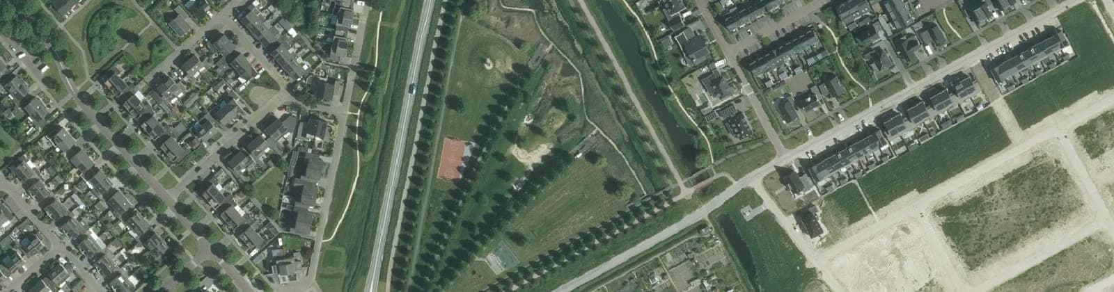 Luchtfoto van De Graafschap