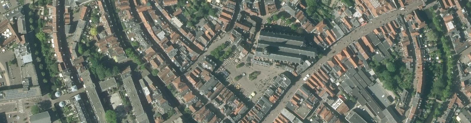 Luchtfoto van Hof
