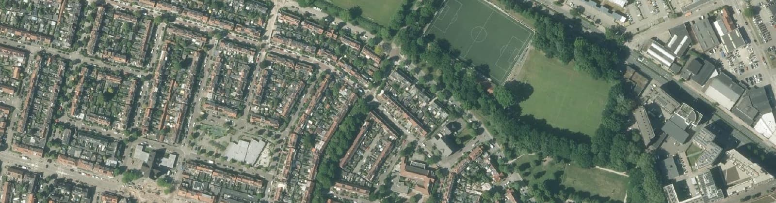 Luchtfoto van Rivierenbuurt-Oost