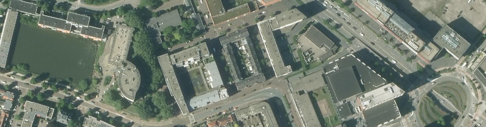 Luchtfoto van Puntenburg
