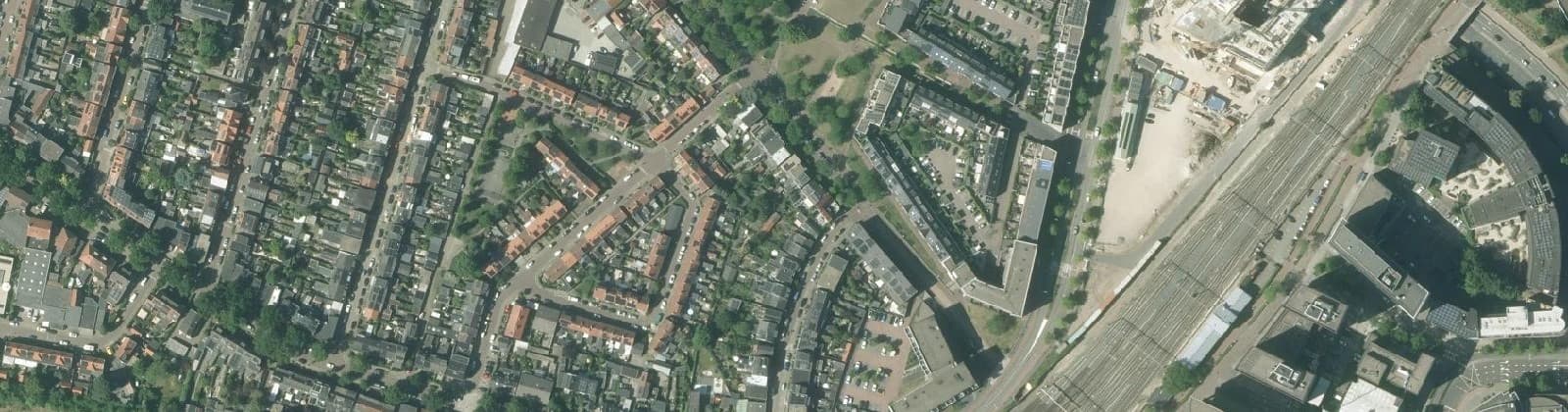 Luchtfoto van Piet Mondriaanlaan e.o.